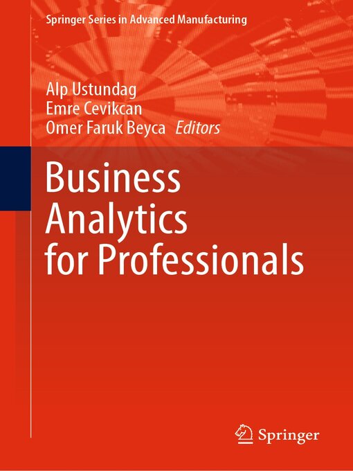 Title details for Business Analytics for Professionals by Alp Ustundag - Available